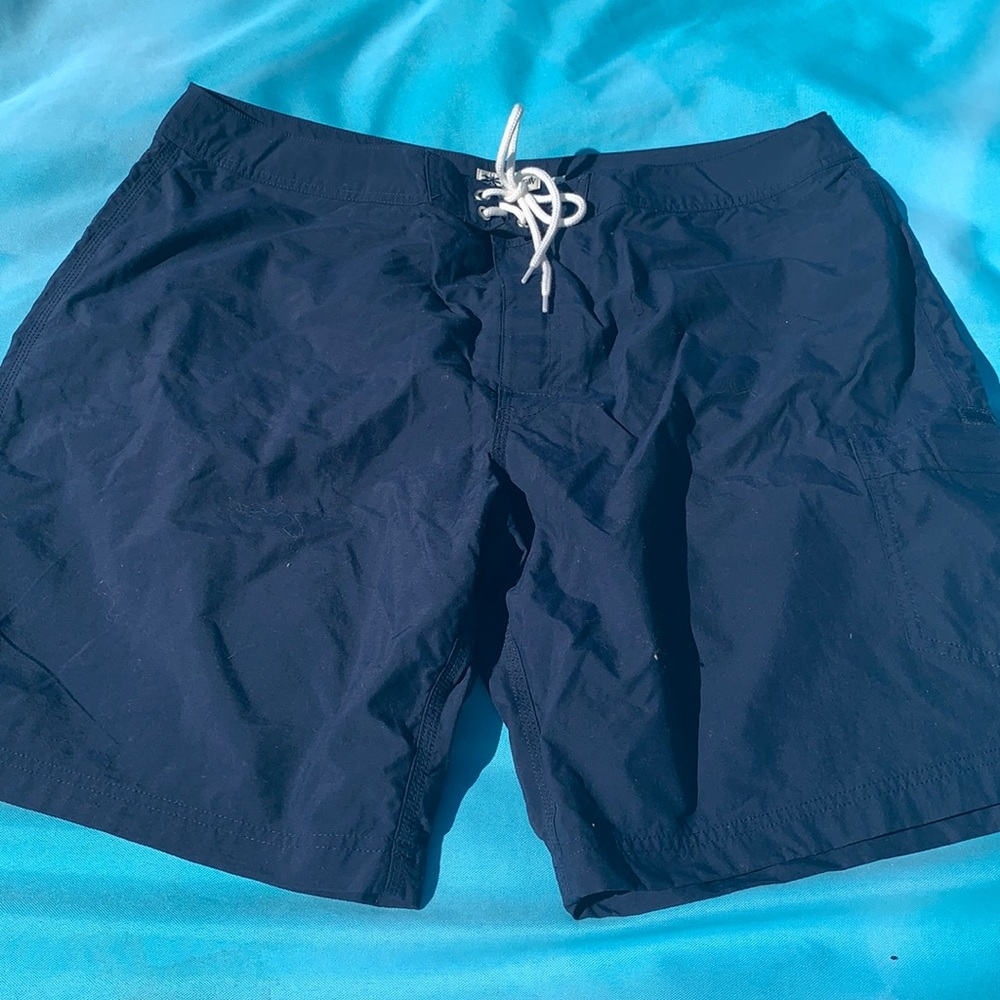 🆕 new J Crew men’s swim trunks blue size 38